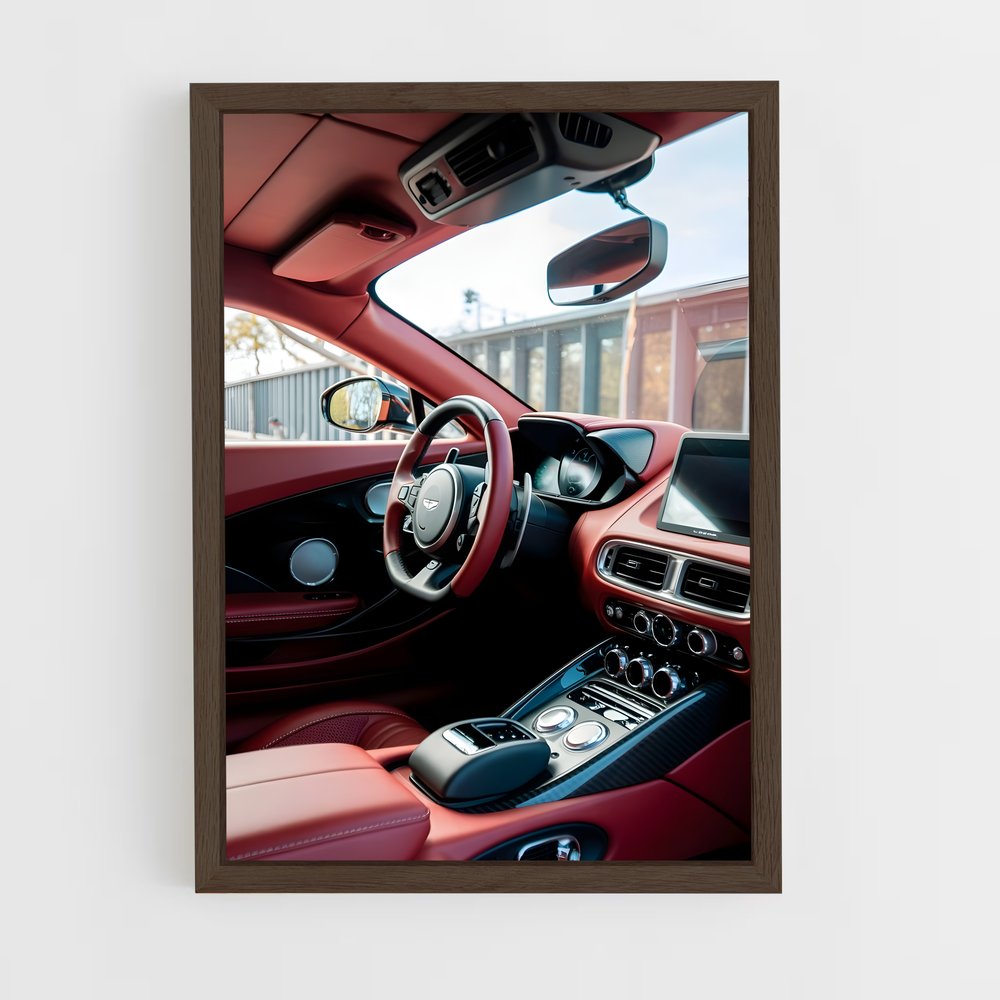 Poster Porsche GTS Interior – affiche Aston Martin (vue 5)